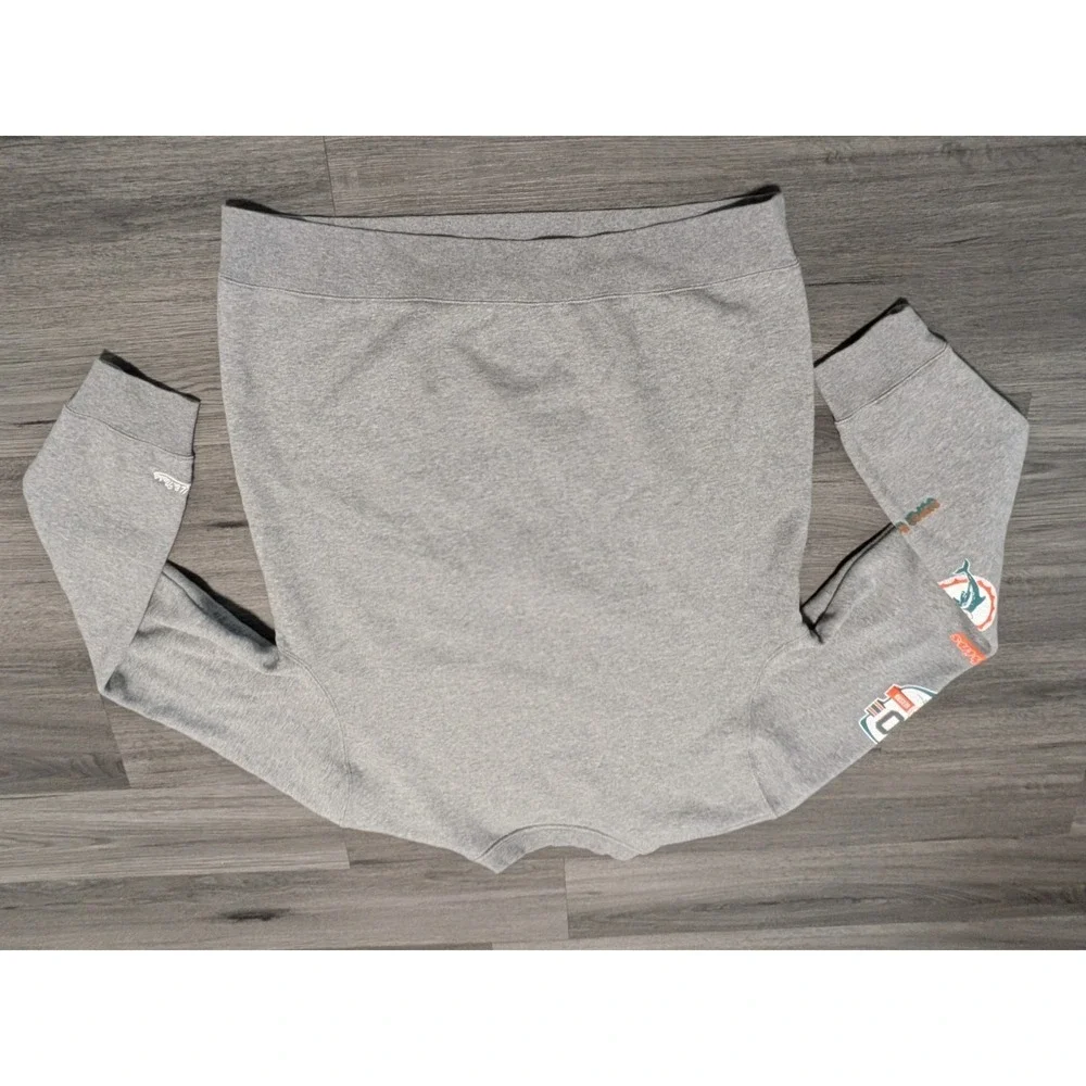 Mitchell and Ness NFL Miami Dolphins Sweatshirt Superbowl Champions‎ Size 2XL - Picture 10 of 10